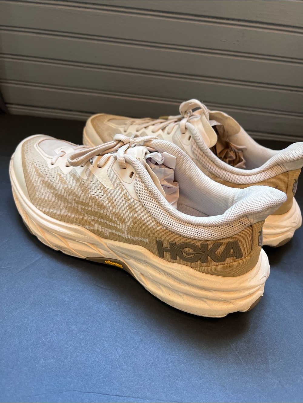 Hoka One One Speedgoat 5 Vibram Megagrip Trail Running Shoes Men’s Size 9.5 - Picture 4 of 9